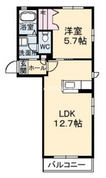 清輝橋駅 徒歩13分 2階の物件間取画像